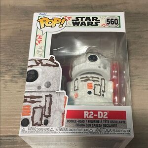 Funko R2-D2 Pop! Figure — Holiday themed